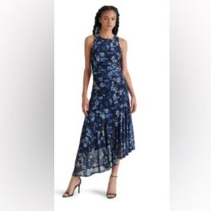 Steve Madden Navy Floral Maxi Dress